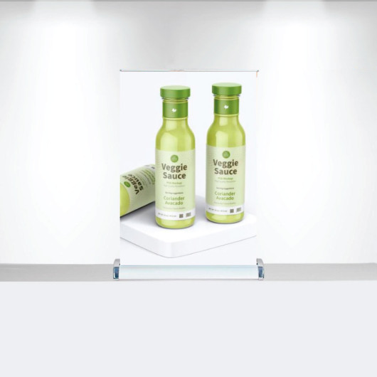 A4 Table Banner Front